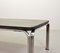 Table Basse Rectangulaire en Chrome et Pierre Noire, Allemagne, 1970s 10