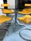 Vintage Space Age Dinner Table and Chairs in the style of Gastone Rinaldi, 1960s, Set of 5 13