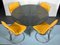 Table et Chaises Space Age Vintage dans le style de Gastone Rinaldi, 1960s, Set de 5 11