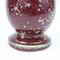 Burgundy-Green Ceramic Vase 3