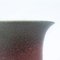 Burgundy-Green Ceramic Vase 6