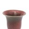 Burgundy-Green Ceramic Vase 4