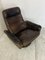 Mid-Century Modernist Brutalist Leather Swivel Model Ds Armchair from De Sede, 1950s 9