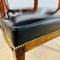 Vintage English Desk in Rosewood and Leather, 1980s 9