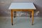 Vintage Formica Table with Compass Legs, 1960s 5