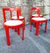 Italian Modernist Circular Bentwood Dining Chairs, Italy, 1970s, Set of 4 4