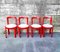 Italian Modernist Circular Bentwood Dining Chairs, Italy, 1970s, Set of 4 5