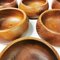 Norwegian Bowls in Teak, 1970s, Set of 6 5