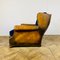 Antique French Club Chair in Leather, 1900s, Image 5