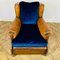 Club chair antica in pelle, Francia, inizio XX secolo, Immagine 9