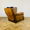 Antique French Club Chair in Leather, 1900s 4