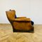 Club chair antica in pelle, Francia, inizio XX secolo, Immagine 3