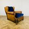 Antique French Club Chair in Leather, 1900s, Image 1