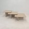 Italian Travertine Nesting Tables, 1980s, Set of 3, Image 12