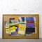 Christian Kares, Abstrakte Komposition, 1990er, Acryl auf Karton, Gerahmt 1