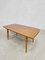 Table Basse Salontafel Mid-Century en Teck, Laiton et Bois, 1960s 1