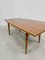 Mid-Century Salontafel Couchtisch aus Teak, Messing & Holz, 1960er 4