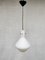 Vintage Modernist Swedish Opal Glass Pendant Lamp, 1950s 1