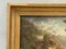Claude Auguste Tamizier, Landscape with Figures, 19th Century, Oil on Canvas, Framed 4