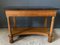 19th Century Marble and Walnut Console Table, Image 2