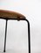 Teak Stools attributed to Arne Jacobsen for Fritz Hansen, 1950s, Set of 2, Image 7