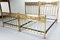 French Louis XVI Twin Beds in Brass, 1890s, Set of 2 4