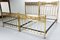 French Louis XVI Twin Beds in Brass, 1890s, Set of 2, Image 4