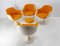Mid-Century French Armchairs with Metal Tulip Foot, 1970, Set of 2 9