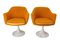 Poltrone Mid-Century con base Tulip in metallo, Francia, 1970, set di 2, Immagine 2