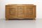 Massive French Antelopes Credenza in Oak with Marble Top, 1940 2