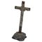 Christ on the Cross Figure in Metal, 1950 1