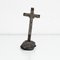 Christ on the Cross Figure in Metal, 1950, Image 2