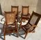 African Style Armchairs, 1950, Set of 4 5