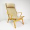 Modernist Woven Armchair, Denmark, 1970s, Image 1