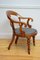 Victorian Walnut Office Chair, 1880s, Image 2