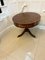 Small Vintage Drum Table in Mahogany, 1920, Image 6