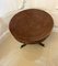 Small Vintage Drum Table in Mahogany, 1920 4