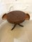Small Vintage Drum Table in Mahogany, 1920 8