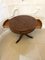 Small Vintage Drum Table in Mahogany, 1920, Image 8