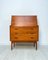 Mid-Century Danish Teak Secretary by Arne Wahl Iversen for Wind Furniture Factory, 1960s 1