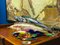 Pesce vintage in vetro di Murano colorato, anni '60, Immagine 9