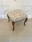 Antique Victorian Walnut Stool, 1860s, Image 3