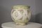 Jarrón de cerámica decorado a mano de G. Deruta, años 70, Imagen 1