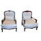 Fauteuil Louis XVI Antique, Set de 2 3