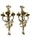 Large Italian Brass Sconces,1970s, Set of 2 5