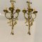 Grandes Appliques en Laiton, Italie, 1970s, Set de 2 7