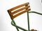 Mid-Century Bistro Dining Armchairs in Metal and Wood, Italy, 1950s, Set of 4, Image 19