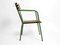 Mid-Century Bistro Dining Armchairs in Metal and Wood, Italy, 1950s, Set of 4, Image 7