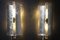Moderne Wandlampen aus versilbertem Muranoglas, 2000er, 2er Set 11