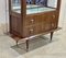 Showcase in Rosewood, Mahogany and Leather Handles, 1960s 7